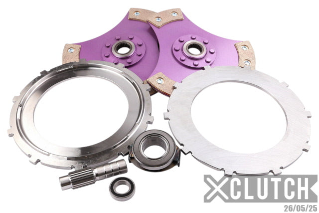 XClutch 9" Twin Solid Ceramic Clutch Discs