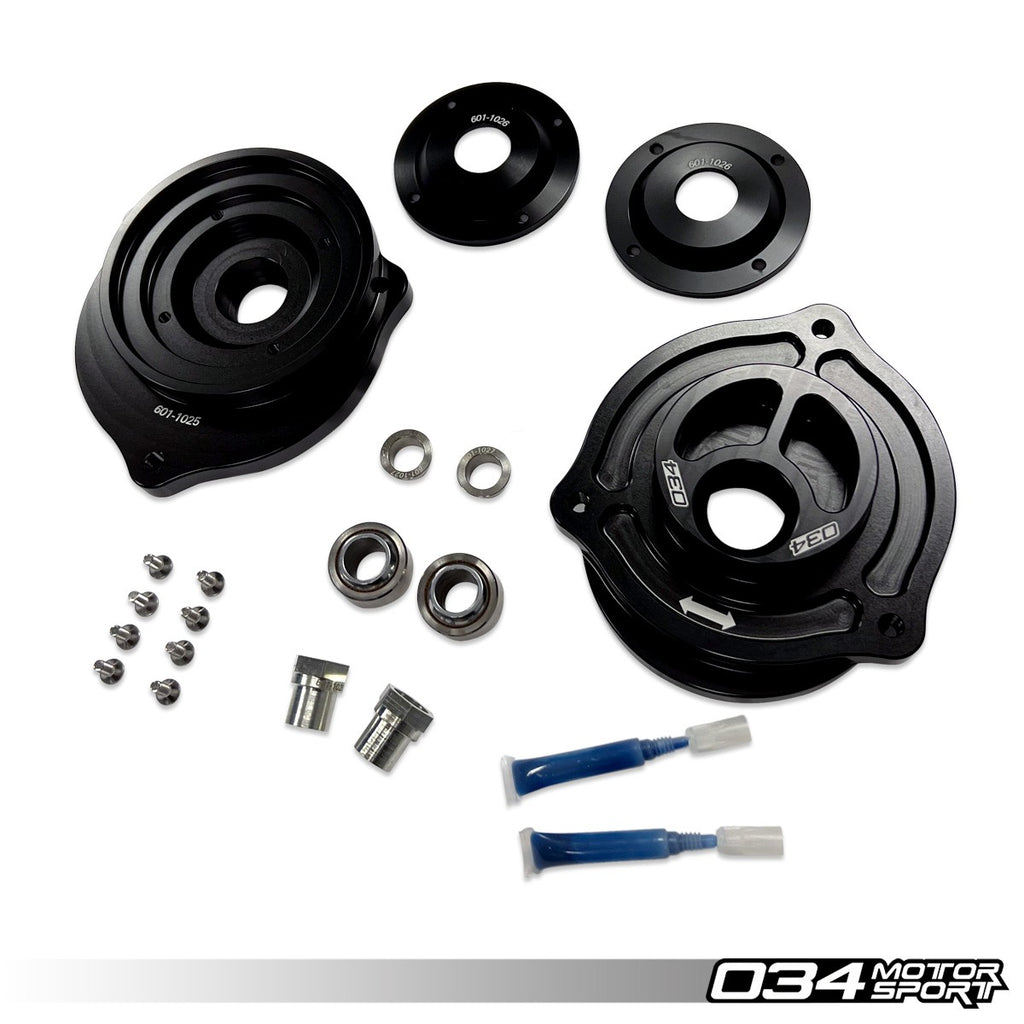 034Motorsport Motorsport Camber Mount Pair, Volkswagen Mk5/Mk6 Golf/Jetta/GTI/GLI/R32/R & Audi 8P A3