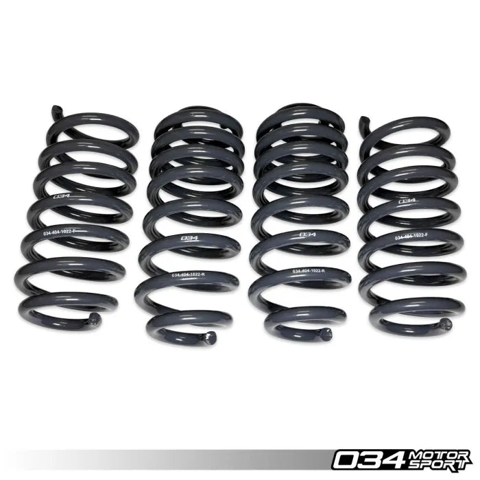 034Motorsport Dynamic+ Lowering Springs, B9/B9.5 Audi SQ5