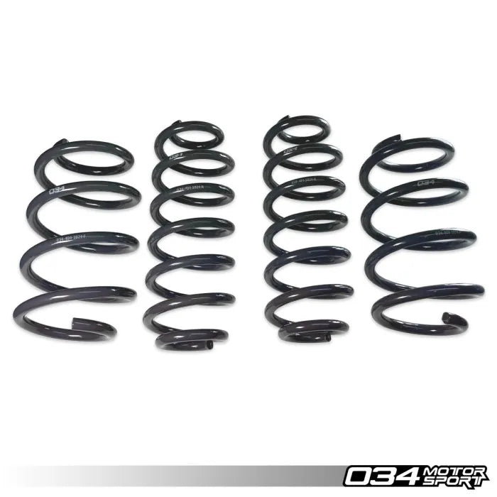 034Motorsport Dynamic+ Lowering Springs for 8U Audi Q3 2.0T