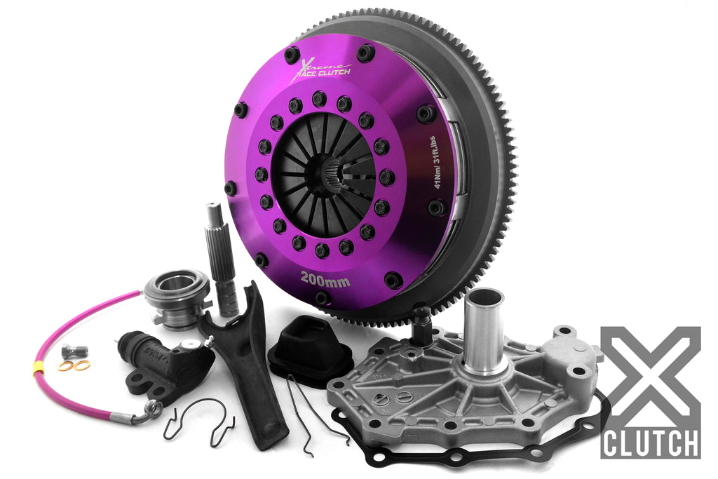 XClutch Stage 5 - 8.0" Twin Disc Sprung Ceramic Clutch Kit - Nissan Skyline GT R (1989-95) / Nissan Pathfinder Se (2001)