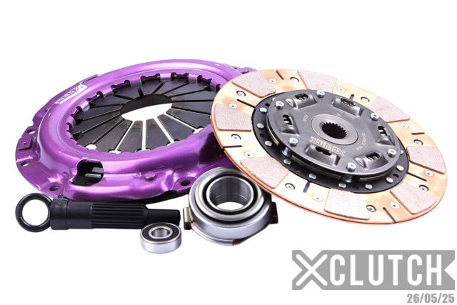 XClutch Stage 2 - Cushioned Ceramic Clutch Kit - Mazda 323 Gtx (1988)