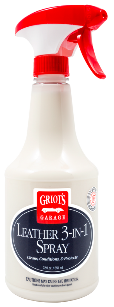 Spray 3 en 1 pour cuir Griots Garage - 650 ml