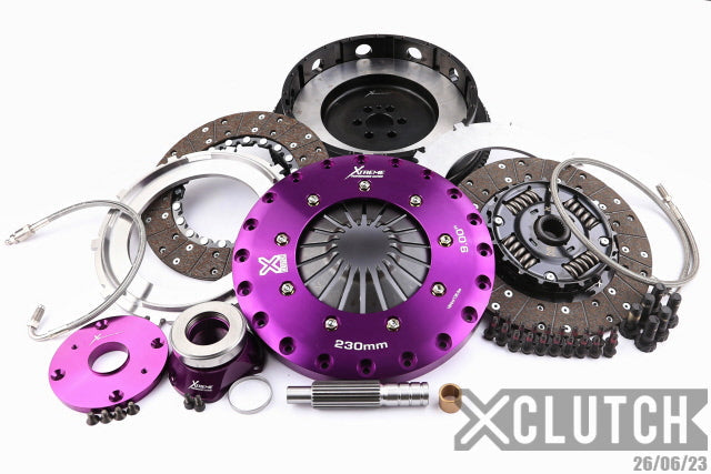 XClutch Stage 4 - Twin Disc Sprung Organic Clutch Kit - Nissan Skyline GT R (1999)