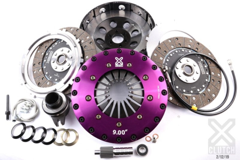 XClutch Stage 4 - Twin Disc Rigid Organic Clutch Kit - Toyota Supra (1986)