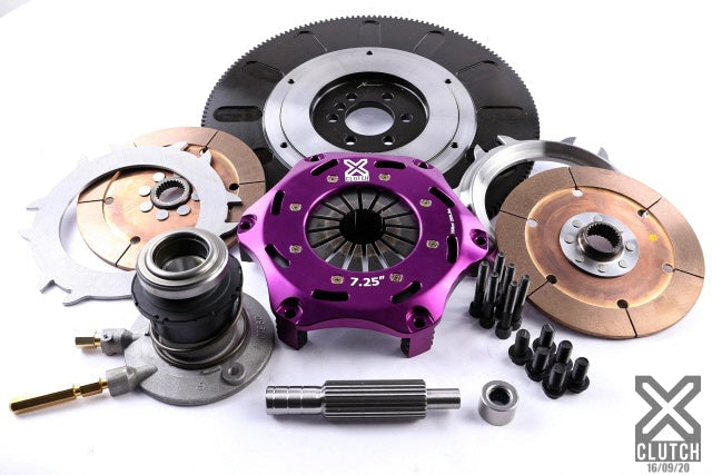 XClutch Stage 5 - 7.25" Lightweight Twin Disc Rigid Ceramic Clutch Kit - Chevrolet Camaro Z28 (1998) / Pontiac Firebird Formula (1998)