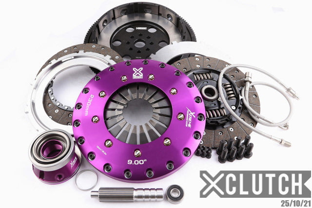 XClutch Stage 4 - Twin Disc Sprung Organic Clutch Kit - Subaru WRX STI Limited (2015)