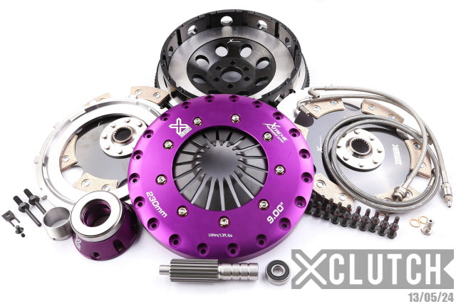 XClutch Stage 5 - 9.0" Twin Disc Rigid Ceramic Clutch Kit - Toyota Supra (1986)