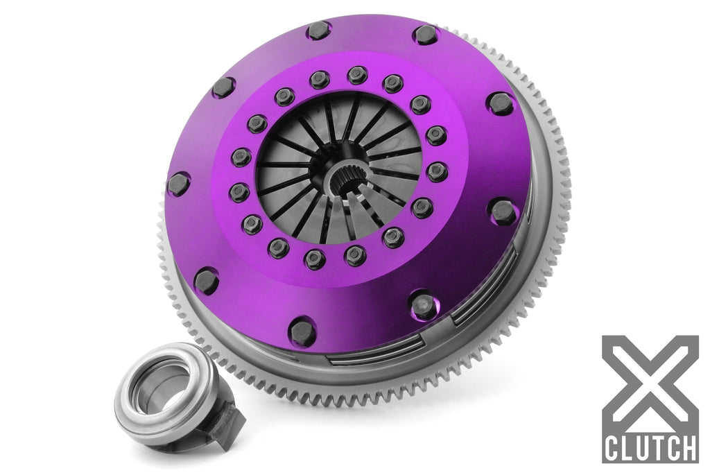 XClutch Stage 5 - 8.0" Twin Disc Sprung Ceramic Clutch Kit - Honda Prelude 2 0 S (1990) / Acura Integra Gs (1997) & more