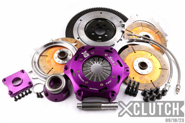 XClutch Stage 5 - 7.25" Triple Disc Rigid Ceramic Clutch Kit