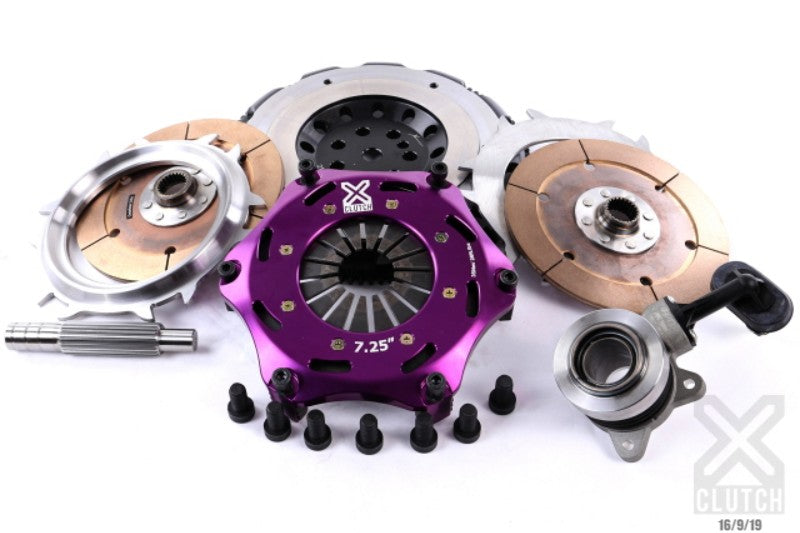 XClutch Stage 5 - 7.25" Twin Disc Rigid Ceramic Clutch Kit - Hyundai Veloster N (2019)