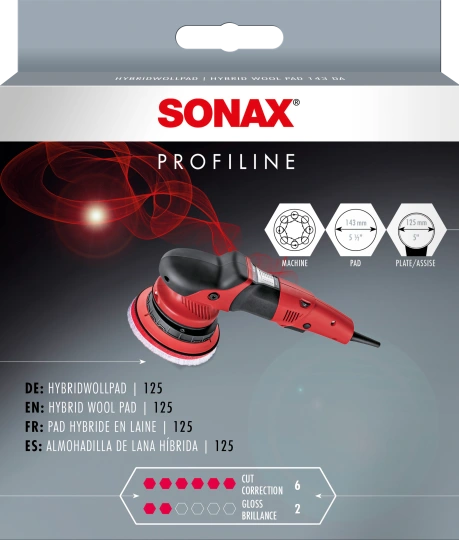 Coussinet en laine hybride Sonax Profiline 143