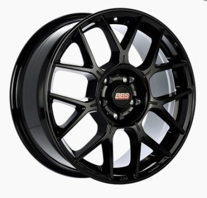 BBS XR 18x8 5x112 ET44 Black Gloss Wheel - 82mm PFS / Clip Required XR0106BG