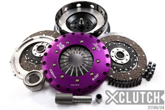 XClutch Stage 4 - Twin Disc Rigid Organic Clutch Kit - BMW 335I (2007-12) / BMW 335IS (2011)