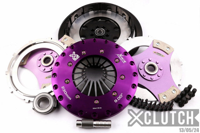 XClutch Stage 5 - 9.0" Twin Disc Rigid Ceramic Clutch Kit