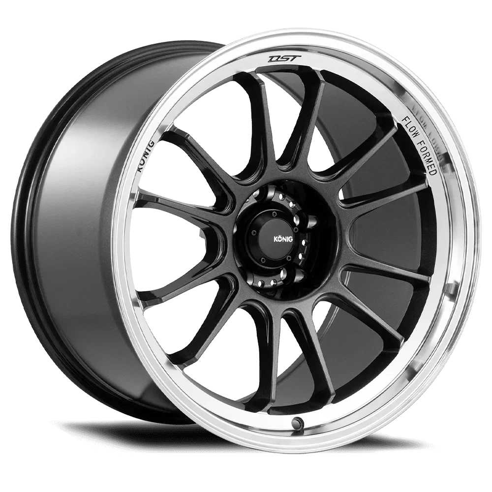 Konig Hypergram - Metallic Carbon W/ Machined Lip