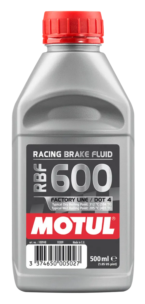 Motul Dot 4 RBF 600 Brake Fluid (500mL) 100949