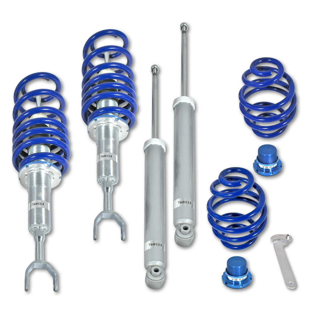 JOM Blueline Coilover System (Fixed Damping) - VW Passat FWD (B5)