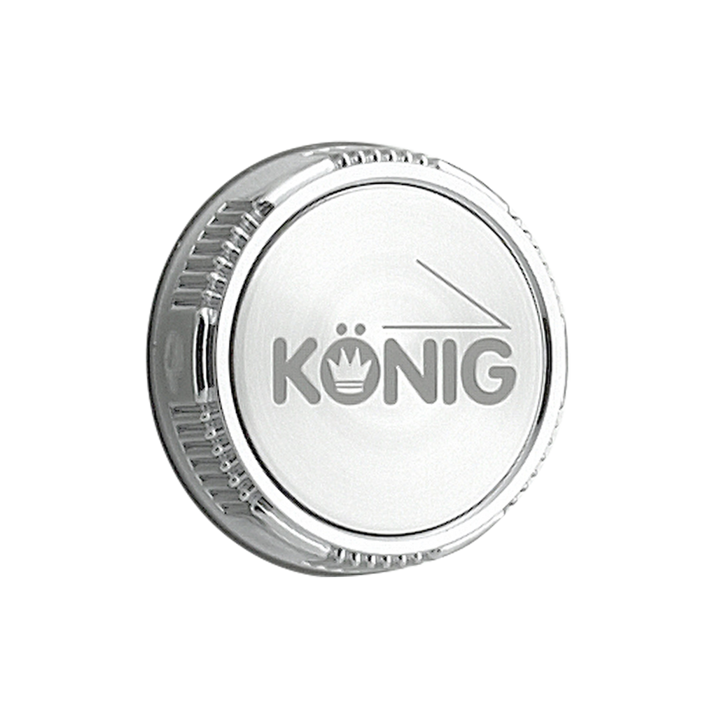 Konig CAPRW40C - Rewind Center Cap Short Ribbed Cap For 4x100/110 Pcd Only