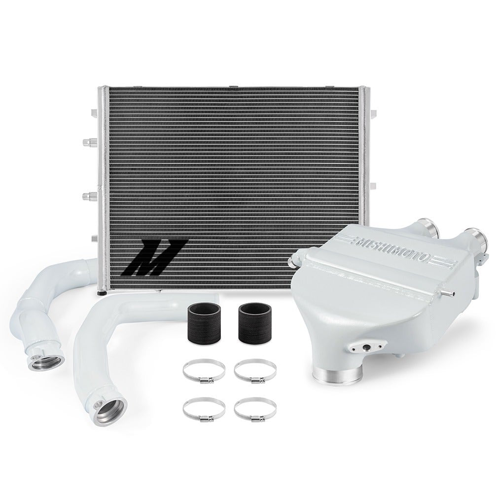 Mishimoto Air-to-Water Intercooler Power Pack, Alpine White III - BMW M3/M4 (2015-20)
