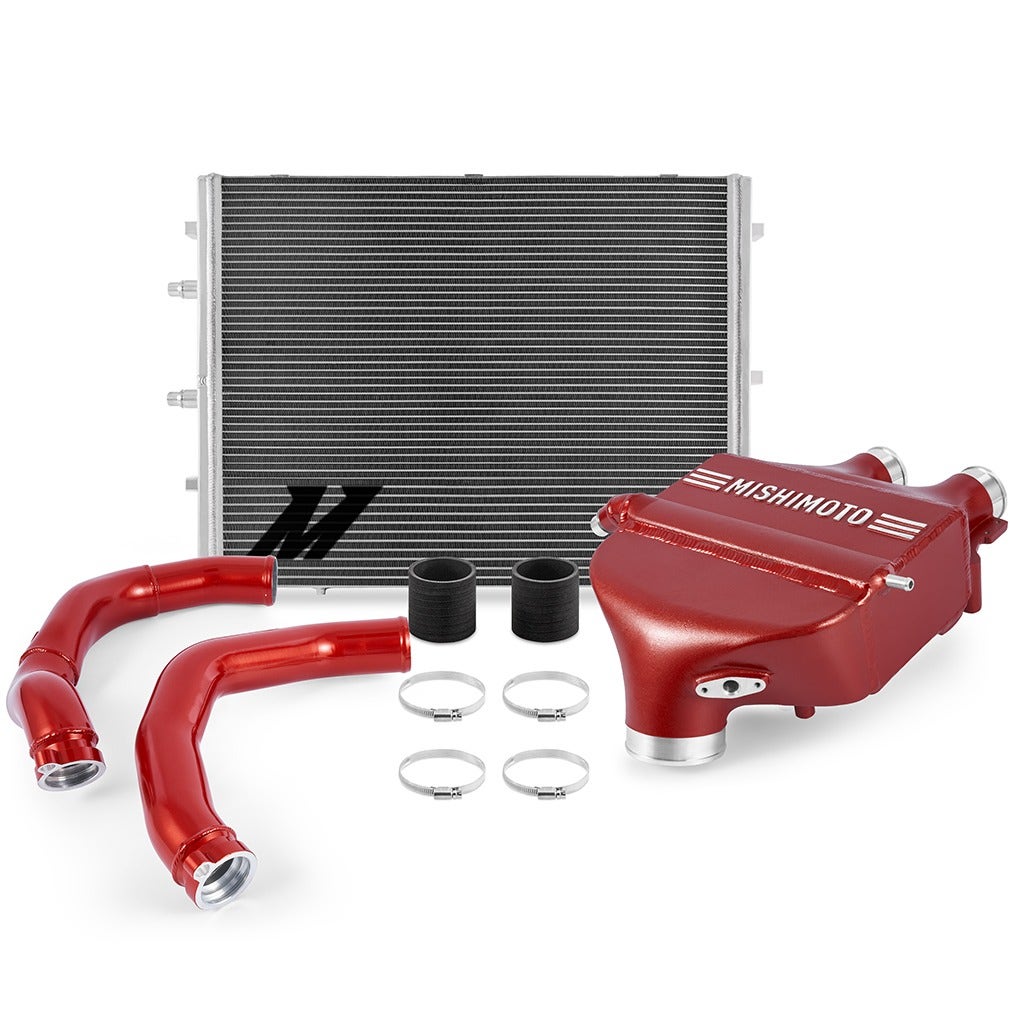 Mishimoto Air-to-Water Intercooler Power Pack, Sakhir Orange - BMW M3/M4 (2015-20)