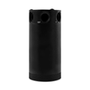Mishimoto Baffled Oil Catch Can, Black, 3-Port, XL Compact