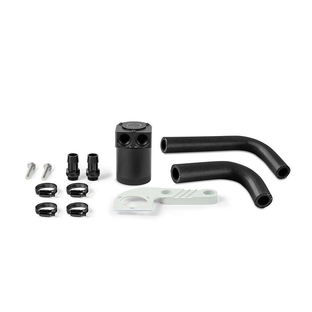 Mishimoto Baffled Oil Catch Can, Alpine White III, CCV Side - BMW F8X M3/M4 (2015-20)