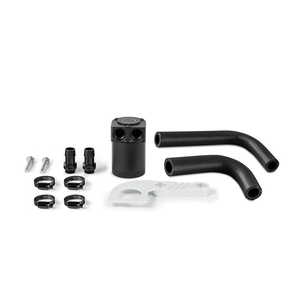 Mishimoto Baffled Oil Catch Can, Mineral White, CCV Side - BMW F8X M3/M4 (2015-20)