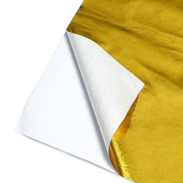 Mishimoto Gold Reflective Barrier w/Adhesive Backing, 24inx24in