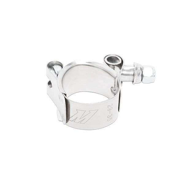 Mishimoto T-Bolt Clamp, Stainless-Steel, 1.14in (29.01 mm) to 1.38in (35 mm)