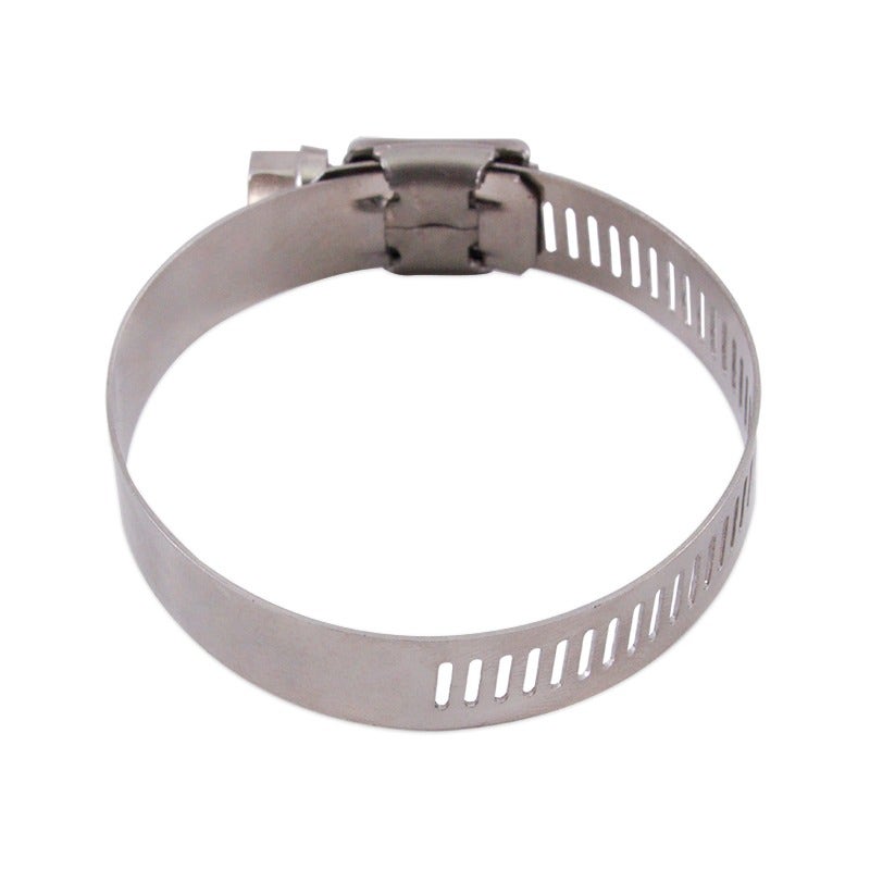 Mishimoto Worm Gear Clamp, High-Torque, Silver, 3.07 in - 3.98in (78mm - 101mm), Pack of 2