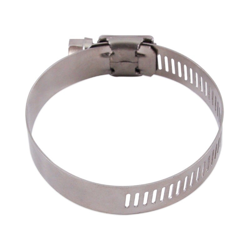 Mishimoto Worm Gear Clamp, High-Torque, Silver, 3.54in - 4.49in (90mm - 114mm), Pack of 2