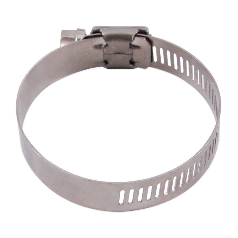 Mishimoto Worm Gear Clamp, High-Torque, Silver, 105mm - 127mm, Pack of 2