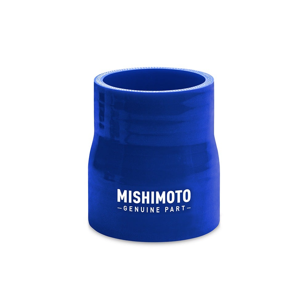 Mishimoto Straight Transition Coupler, Blue, Silicone, 2.25in to 2.50in