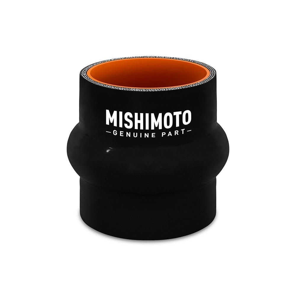 Mishimoto Hump Hose Coupler, Black, Silicone, 3.00in