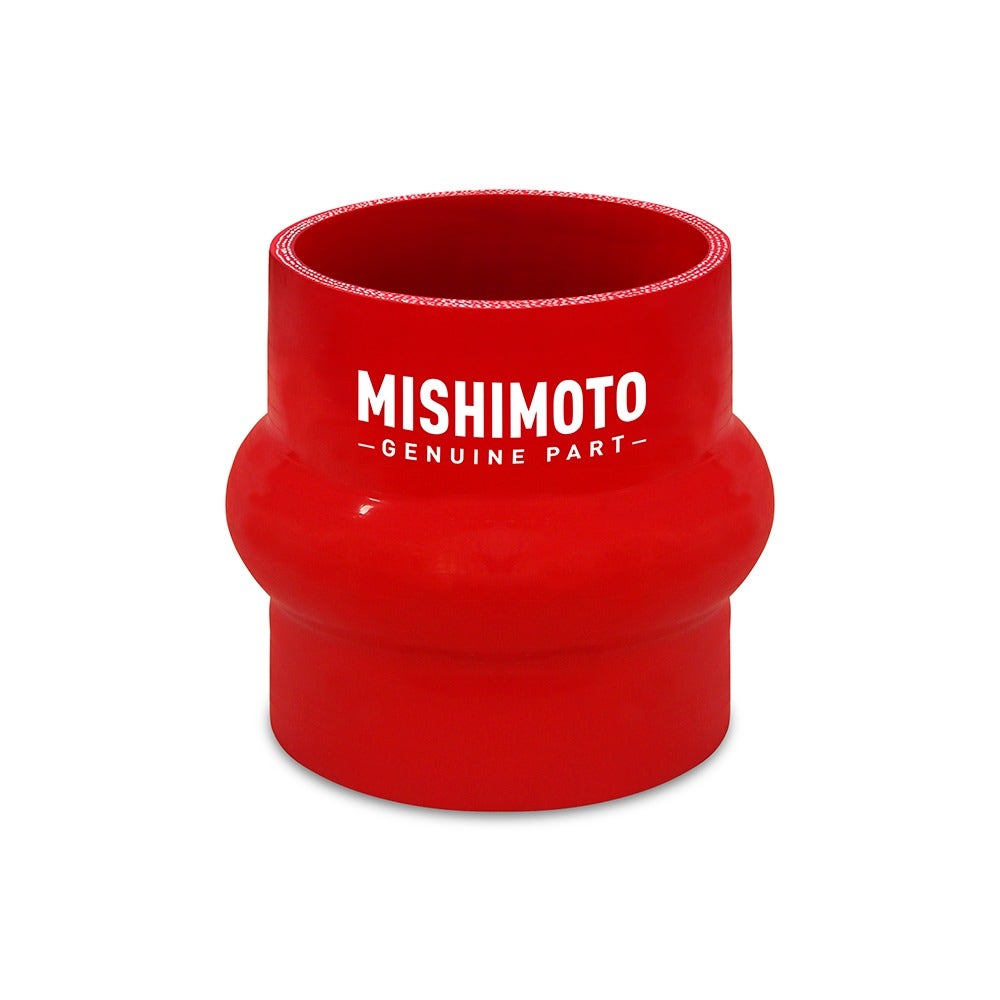 Mishimoto Hump Hose Coupler, Red, Silicone, 3.00in