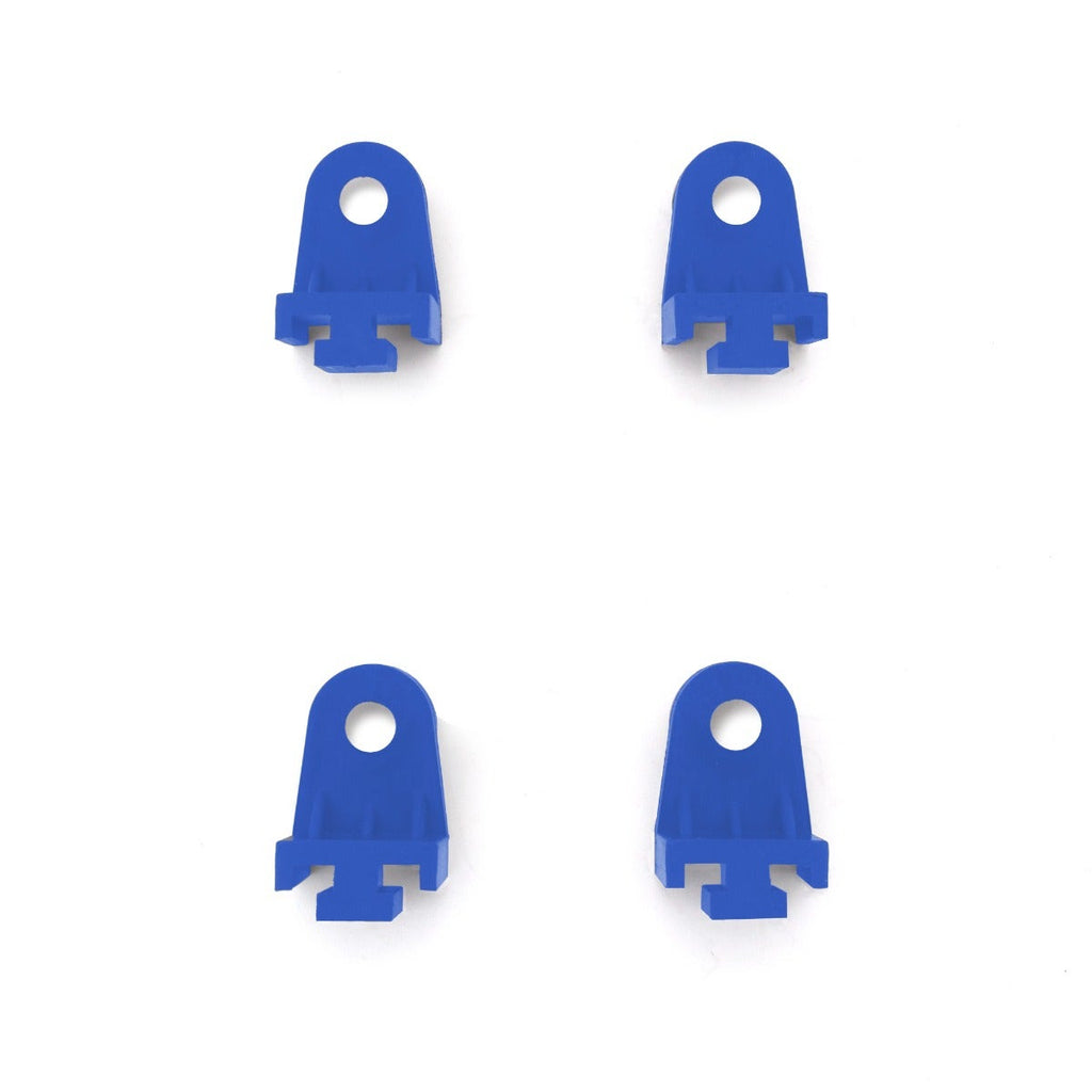 Mishimoto Fan Clips, Blue, Plastic