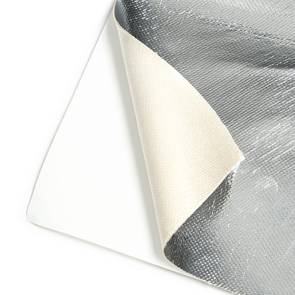 Mishimoto Aluminum Silica Heat Barrier w/Adhesive Backing, 24inx24in