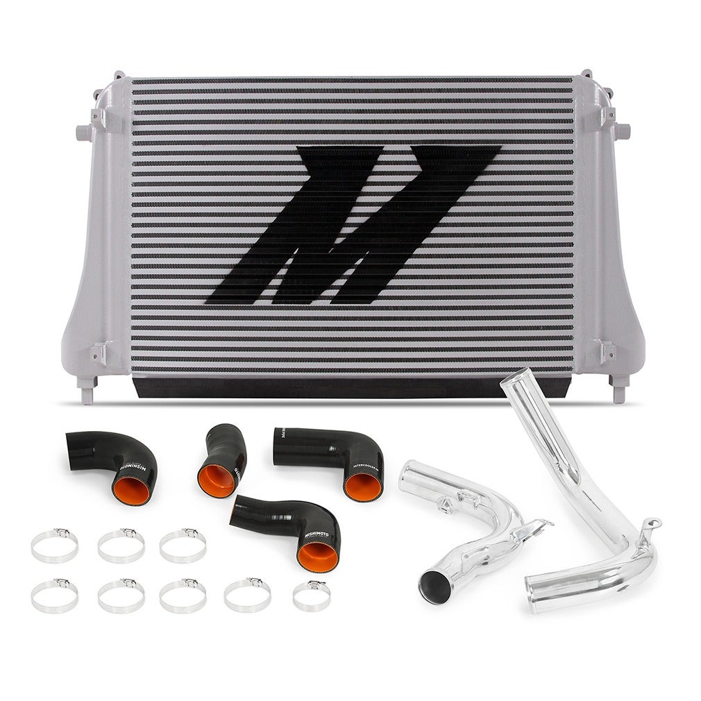 Mishimoto Performance Intercooler - VW MK7 Golf TSI/GTI/R (2015+) Polished Pipes