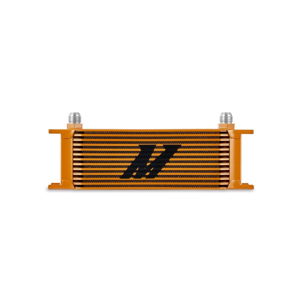 Mishimoto Universal Oil Cooler, 13-Row, Gold