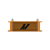 Mishimoto Universal Oil Cooler, 13-Row, Gold