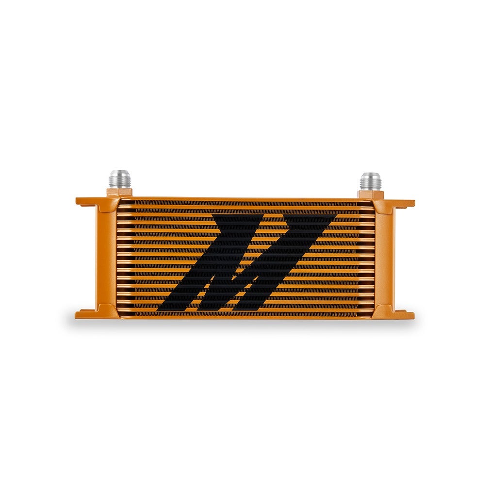 Mishimoto Universal Oil Cooler, 16-Row, Gold