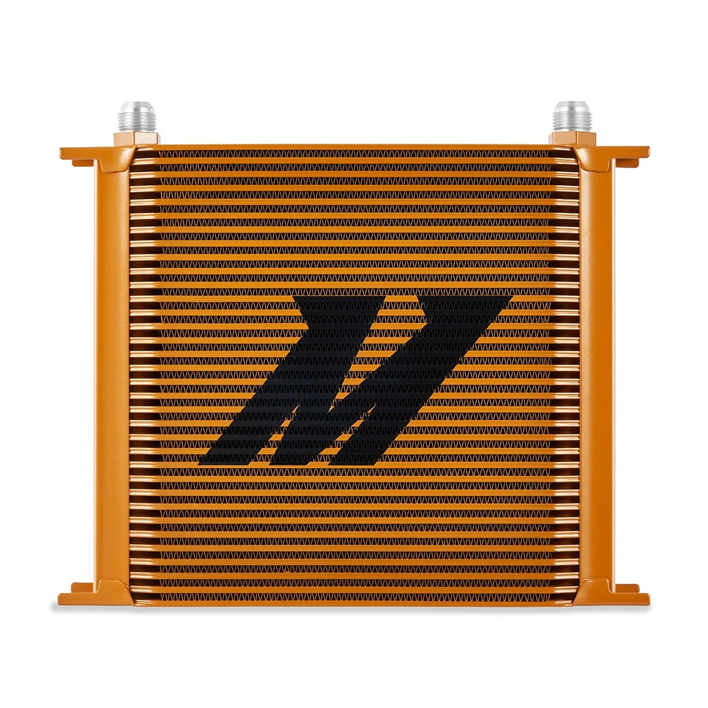 Mishimoto Universal Oil Cooler, 34-Row, Gold