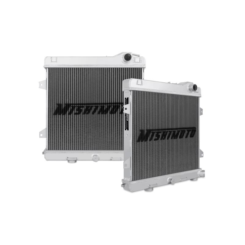 Mishimoto 19.7" x 19.9" Single Pass 2-Row Race Aluminum Radiator