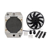 Mishimoto Universal 9in Drag Race Performance Aluminum Radiator, Natural