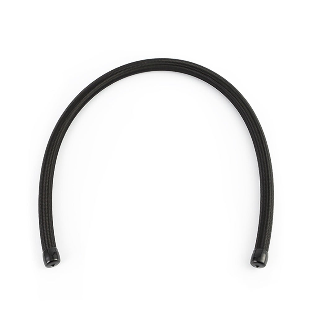 Mishimoto -6AN Braided Line, Black Nylon, 3 ft