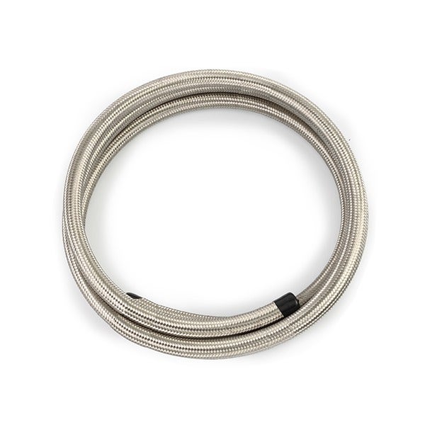 Mishimoto -6AN Braided Line, Stainless Steel, 6 ft