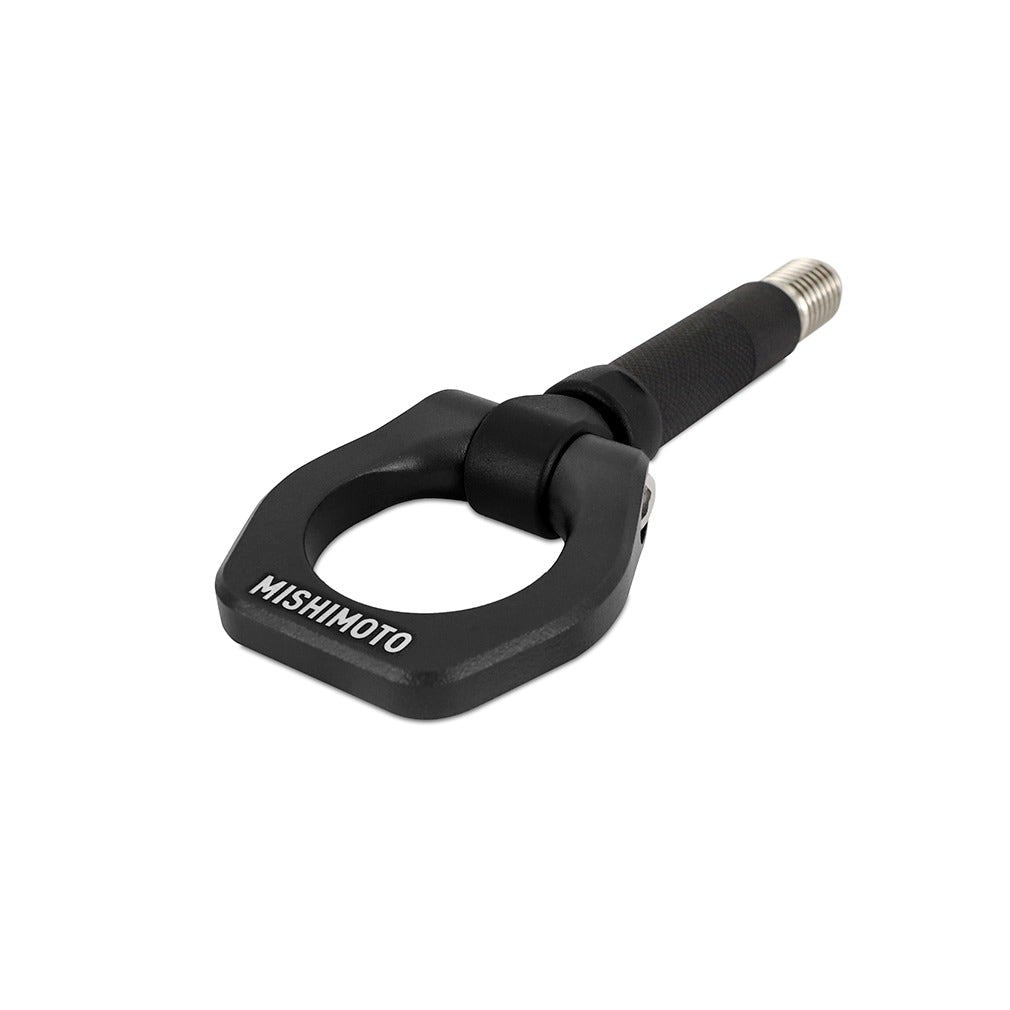 Mishimoto Racing Tow Hook, 91mm/BMW Style 20mm Thread, Black