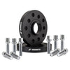 Mishimoto Wheel Spacers, Black, 5x100 / 5x112, 57.1 Center Bore, M14x1.5, 15mm