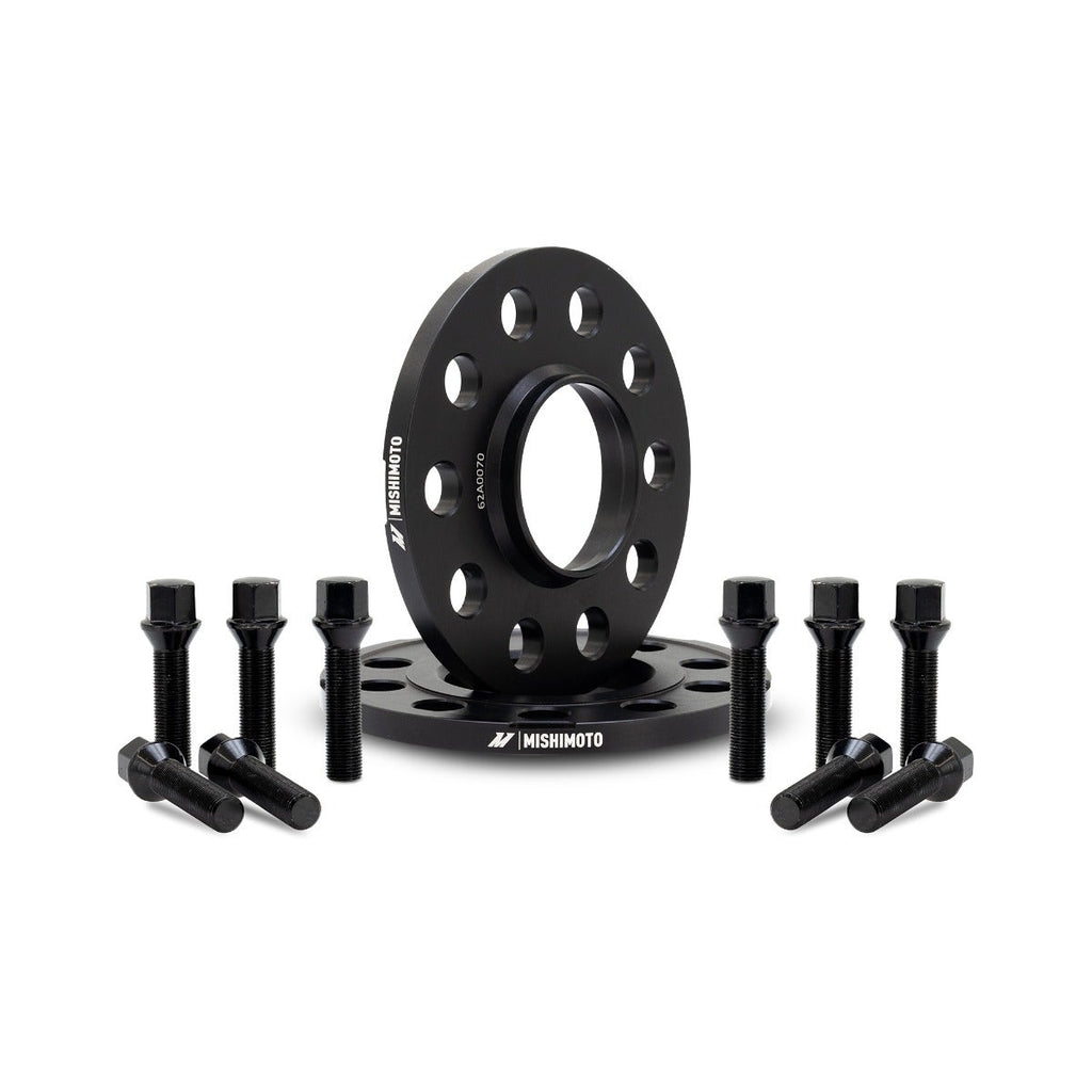 Mishimoto Wheel Spacers, Black, 5x112, 12mm - BMW M3/M4 (2021+)